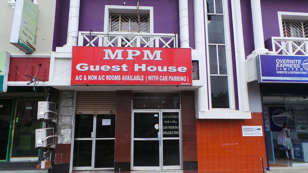 M.P.M. Guest House Pondicherry Eksteriør bilde